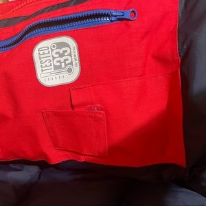 Quechua winter jacket red